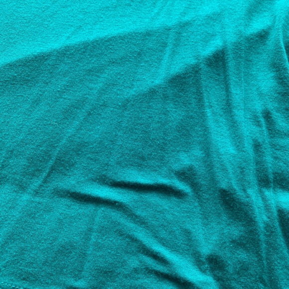 Teal short sleeve shirt - Picture 4 of 5